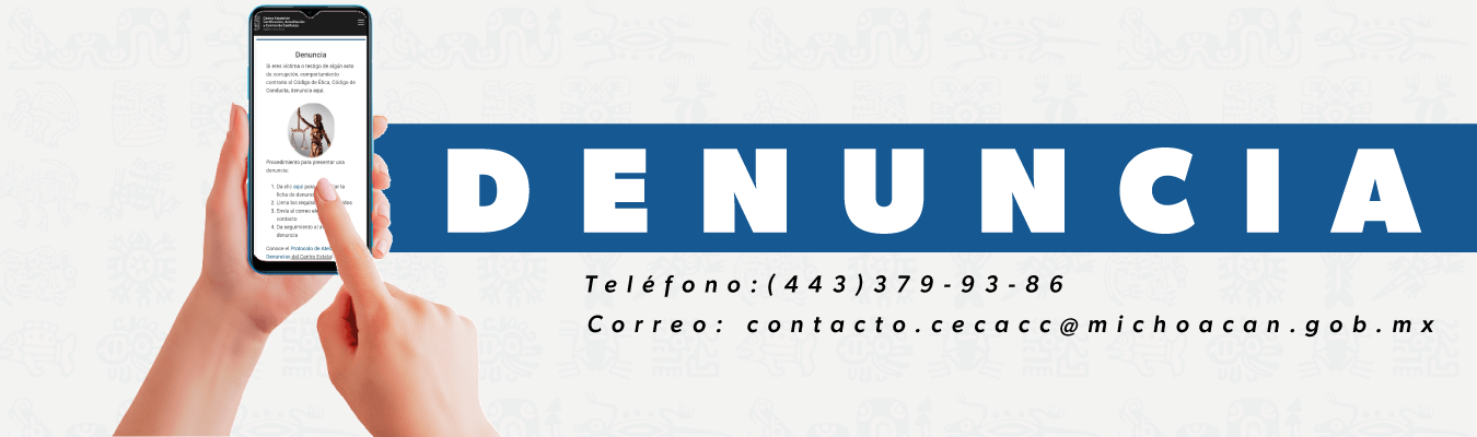 Imagen de contacto para denuncias.